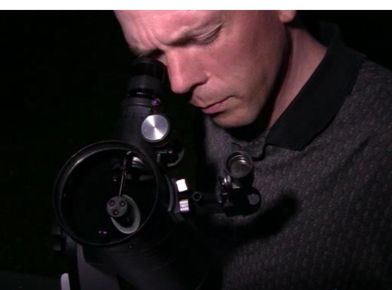 Me At Telescope Observing