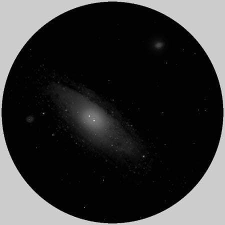 M31 M32 At 38x In 1.4 Field Of View